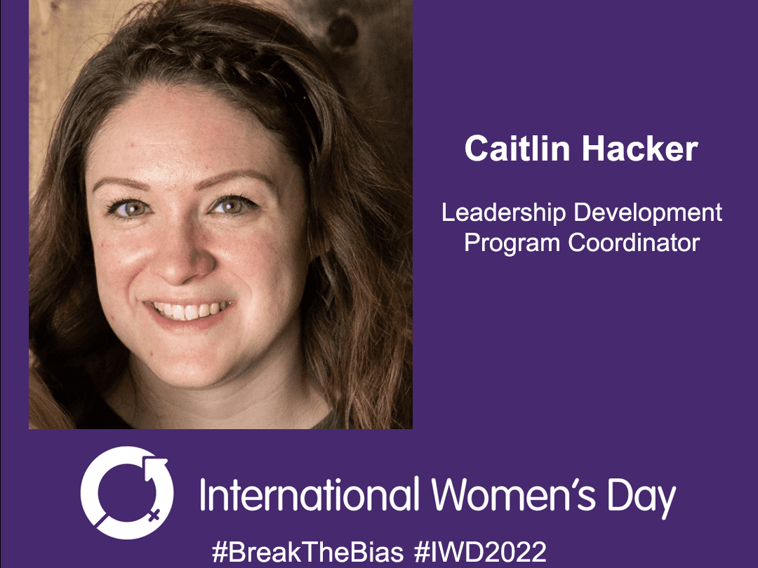 international women's week spotlight caitlin hacker