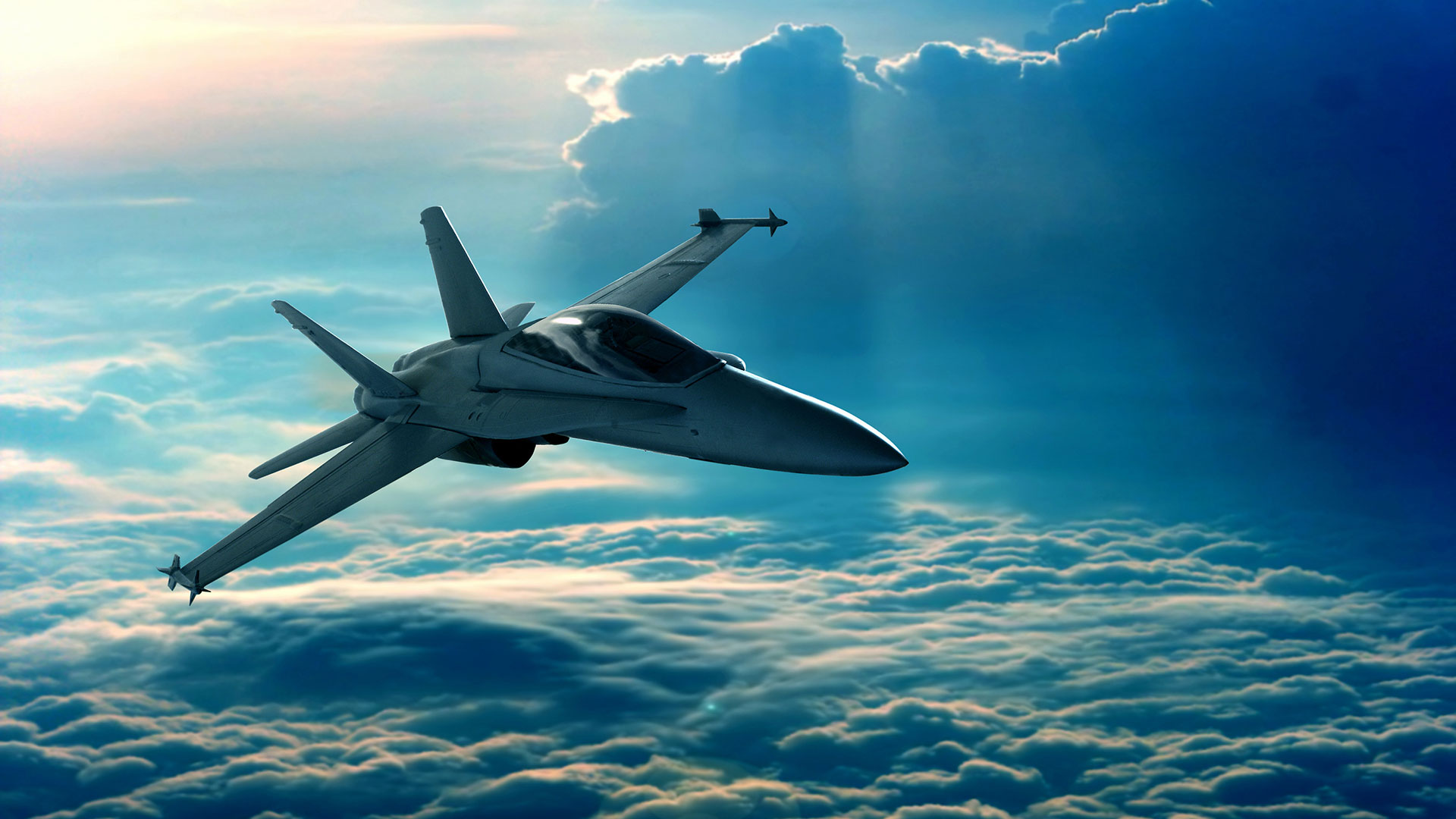 leading manufacturer aerospace equipment plane clouds