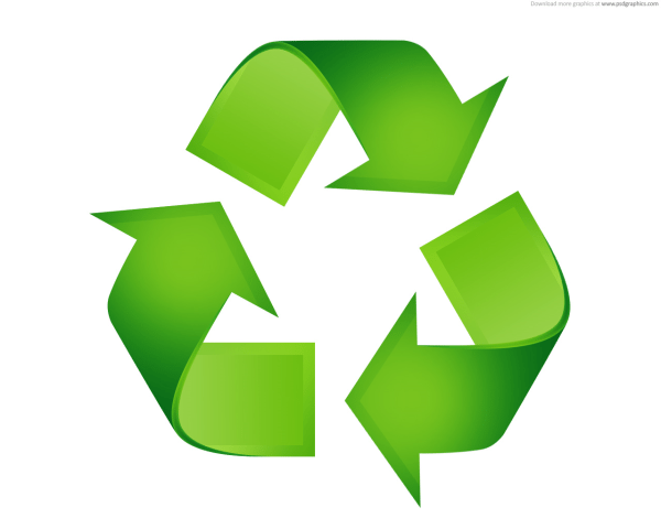 Green Recycle Graphic
