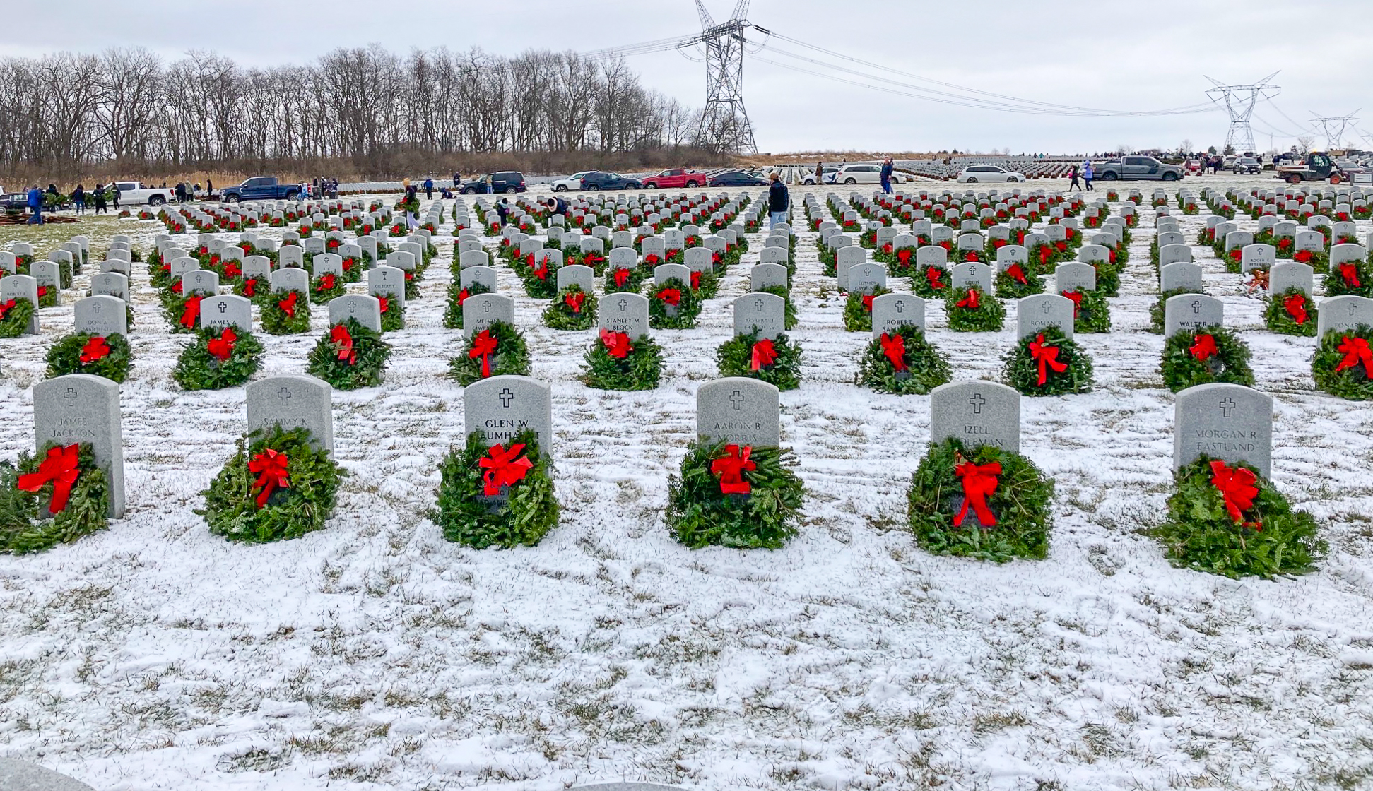 chicago wreaths across america abraham lincoln national cemetery